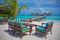 Maldives adaaran prestige vadoo Royalty Free Stock Photo