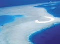 Maldives aerial view