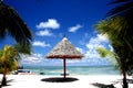 Maldives Beach Resort Royalty Free Stock Photo