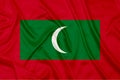 Maldives Country Silk flag