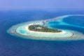 Maldives island vacation paradise sea copyspace Halaveli Resort