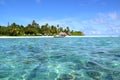 Maldives Lagoon Royalty Free Stock Photo