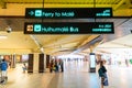 MALDIVES, MALE - MAY 23, 2019: Ibrahim Nasir International Airport, also known as Male International Airport, the main