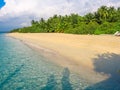 Maldives paradise beach