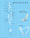 Maldives Political Map