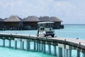 Maldives resort Royalty Free Stock Photo