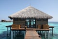 Maldives resort Royalty Free Stock Photo
