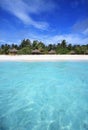 Maldives from the sea