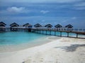 Maldives sea Royalty Free Stock Photo