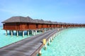 Maldives vater villa