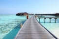 Maldives water villa