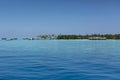 Maldives. Water villas resort. Royalty Free Stock Photo