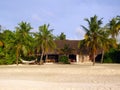 Maldivian beach Royalty Free Stock Photo