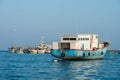 Maldivian fishing boat in male Royalty Free Stock Photo