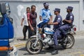 Maldivian officers arrived to accident area