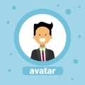 Male Avatar Business Man Profile Icon Element User Image Face