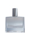 Male blank perfume bottle isolated on white background Royalty Free Stock Photo