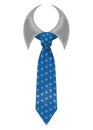 male blue necktie accessory