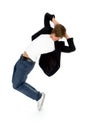 Male Breakdancer Royalty Free Stock Photo