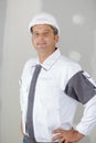 Male builder looking at camera Royalty Free Stock Photo
