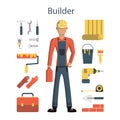 male builder.