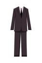 Male business suit, design elements