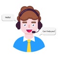 Male call center avatar