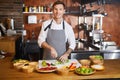 Male Chef Cooking Spicy Food