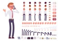 Male clerk character creation set