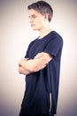 Male clothes model Royalty Free Stock Photo