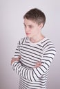 Male clothes model Royalty Free Stock Photo