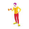 Clown Isometric Icon