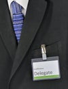 Male conference delegate