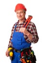 Male construction worker Royalty Free Stock Photo