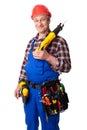 Male construction worker