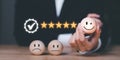 Male consumers opinion, and rated their satisfaction ,rate and review them online ,evaluation business success ,Customer