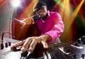 Male DJ Royalty Free Stock Photo