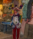 Male doll represents powerful man, Finca La Azotea, La Antigua, Guatemala