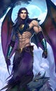 Male dragon shifter edited ai