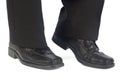 Male elegant shoes and trousers