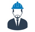 Male Engineer Icon.