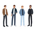 Male fashion sketches