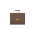 Briefcase Flat Icon Royalty Free Stock Photo