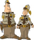 Male & Female Sheriff