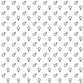 Male and female sign. Circle with an arrow and cross down. Belonging to the masculine or female gender. Seamless pattern Royalty Free Stock Photo