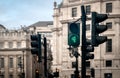 Male & Female Symbols on Traffic Lights in London, United Kingdom Royalty Free Stock Photo