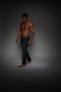 Male fitness model Royalty Free Stock Photo