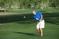 Male Golfer on golf course