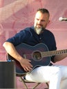 Male Guitarist at the Tidal Basin