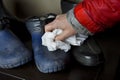 Hand Cleaning Galoshes